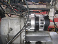 Alternator Tico adaptat pe flanşa alternatorului G-424. Zuper!