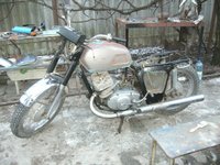 Acelaşi Jupiter, după ce a ajuns la cel de-al doilea proprietar. Se apucase deja să-l revopsească.